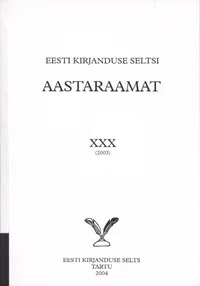 Eesti Kirjanduse Seltsi aastaraamat 2003