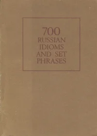 700 russian idioms and set phrases. 700 фразеологических оборотов русского языка