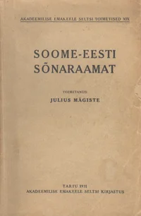 Soome-eesti sõnaraamat