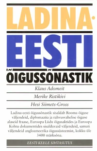 Ladina-eesti õigussõnastik
