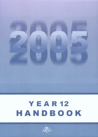 Year 12 Handbook 2005