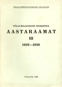Põllumajanduse Osakonna aastaraamat