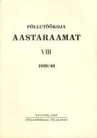 Põllutöökoja aastaraamat