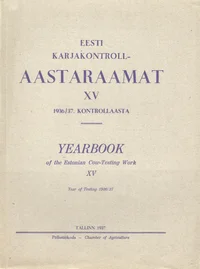 Eesti karjakontroll-aastaraamat
