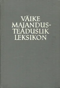Väike majandusteaduslik leksikon