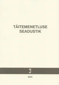 Täitemenetluse seadustik
