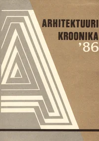 Arhitektuurikroonika '86
