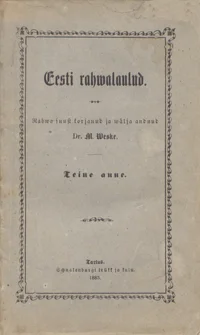 Eesti rahwalaulud