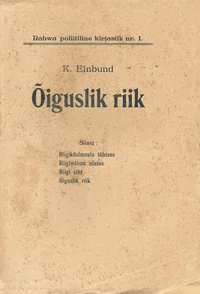 Õiguslik riik