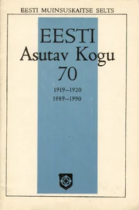 Eesti Asutav Kogu 70