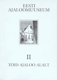 Töid ajaloo alalt