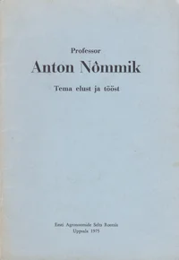 Professor Anton Nõmmik