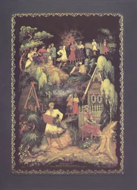 Искусство древней традиции Палех. Lacquer miniatures from Palekh