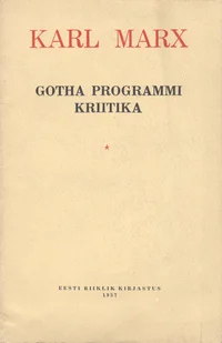 Gotha programmi kriitika