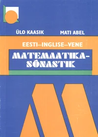 Eesti-inglise-vene matemaatikasõnastik