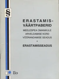 Erastamisväärtpaberid. Erastamisseadus