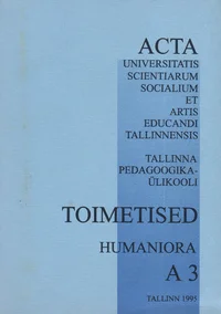 Eesti kultuuriloost 20. sajandi esimesel poolel. About the Estonian cultural history on the first part of the 20th century