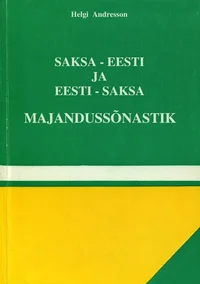 Saksa-eesti ja eesti-saksa majandussõnastik