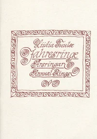 Jahresringe. Arsringar. Annual rings