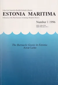 The barnacle goose in Estonia
