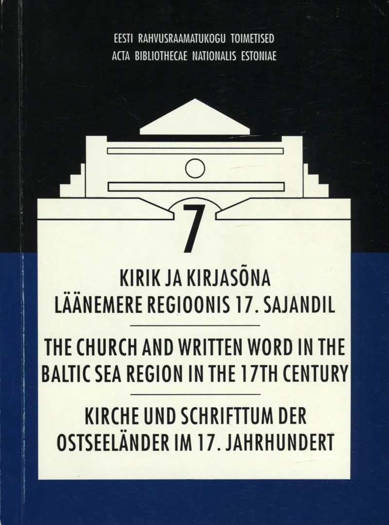 Kirik ja kirjasõna Läänemere regioonis 17. sajandil