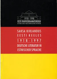 Saksa kirjandus eesti keeles 1918-1997