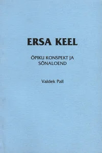 Ersa keel