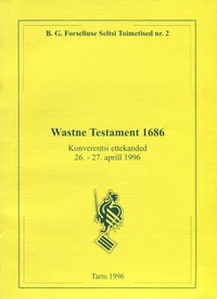 Wastne Testament 1686