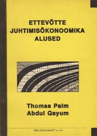 Ettevõtte juhtimisökonoomika alused