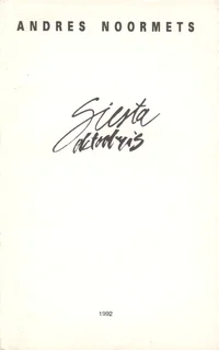 Siesta oktoobris