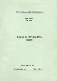 Palgad ja palgapoliitika Eestis