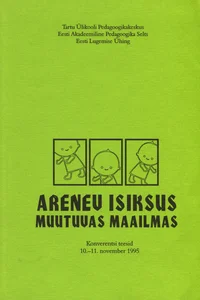 Arenev isiksus muutuvas maailmas
