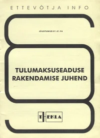 Tulumaksuseaduse rakendamise juhend