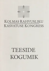 Kolmas rahvusliku kasvatuse kongress