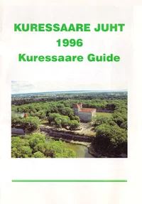 Kuressaare juht 1996. Kuressaare guide 1996