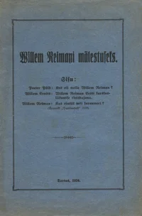 Willem Reimani mälestuseks