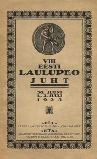 VIII Eesti laulupeo juht