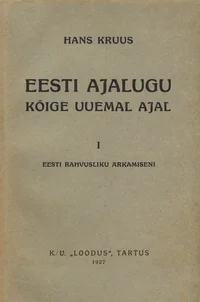 Eesti ajalugu kõige uuemal ajal