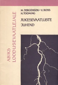 Äikesevaatluste juhend