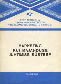Marketing kui majanduse juhtimise süsteem