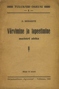 Värvimine ja tapeetimine meistri abita