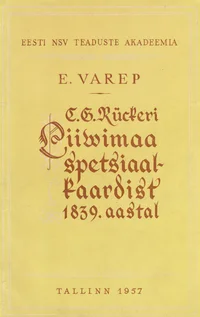 C. G. Rückeri Liivimaa spetsiaalkaardist 1839. aastal