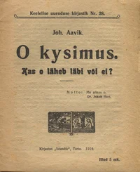 O kysimus