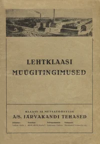 Lehtklaasi müügitingimused