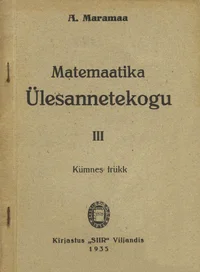 Matemaatika ülesannetekogu