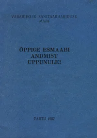 Õppige esmaabi andmist uppunule!