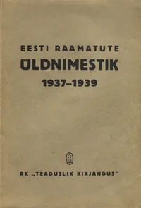 Eesti raamatute üldnimestik