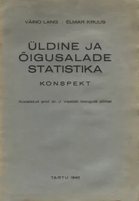 Üldine ja õigusalade statistika