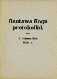Asutawa Kogu V istungjärk