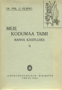 Meie kodumaa taimi rahva käsitluses